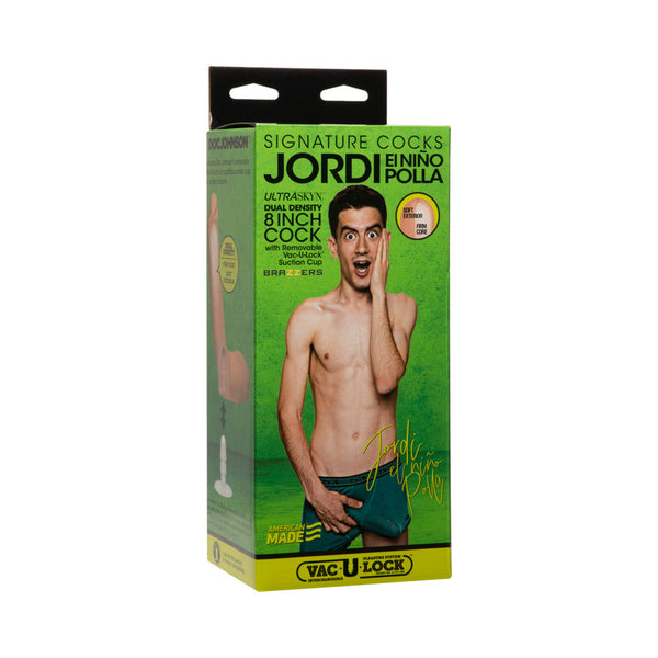 Signature Cocks Jordi El Ni±o Polla 8 inch ULTRASKYN Cock Vanilla