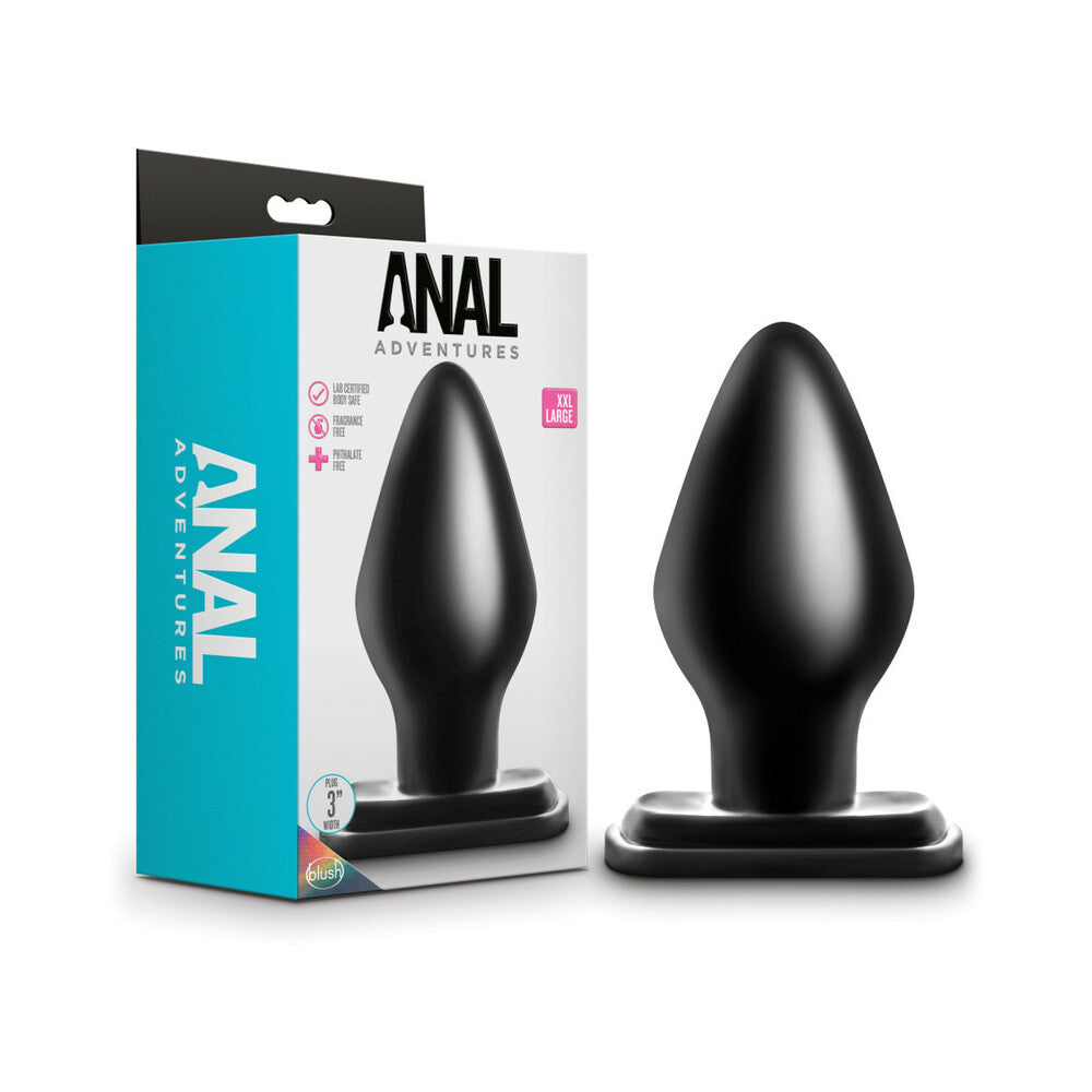 Anal Adventures XX-Large Plug Black