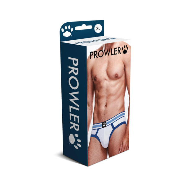 Prowler Brief White/Blue XL