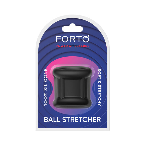 Forto F-95: Tubular Ball Stretcher Black