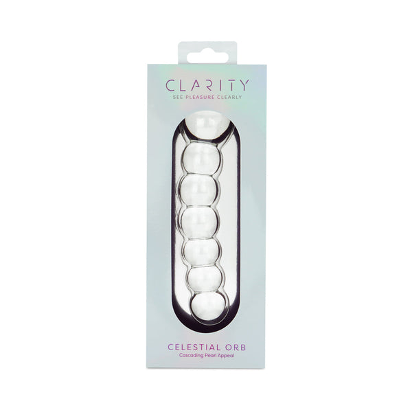 Clarity Celestial Orb Glass Dildo
