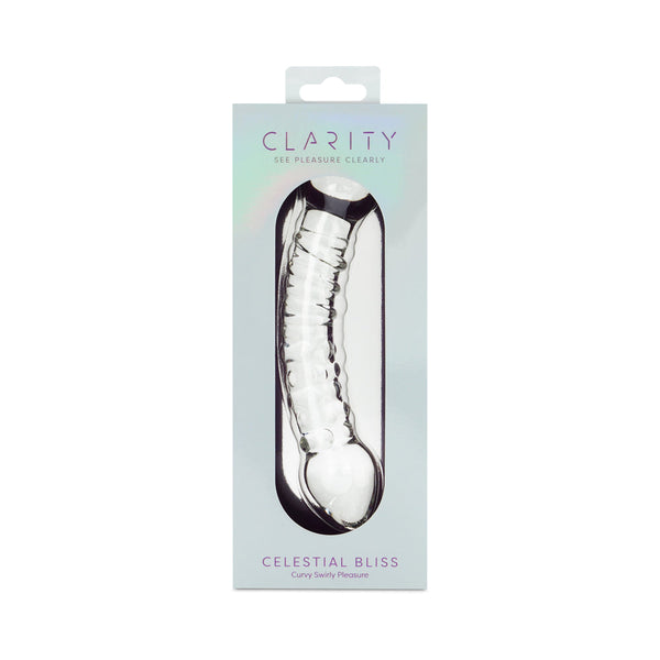 Clarity Celestial Bliss Glass Dildo