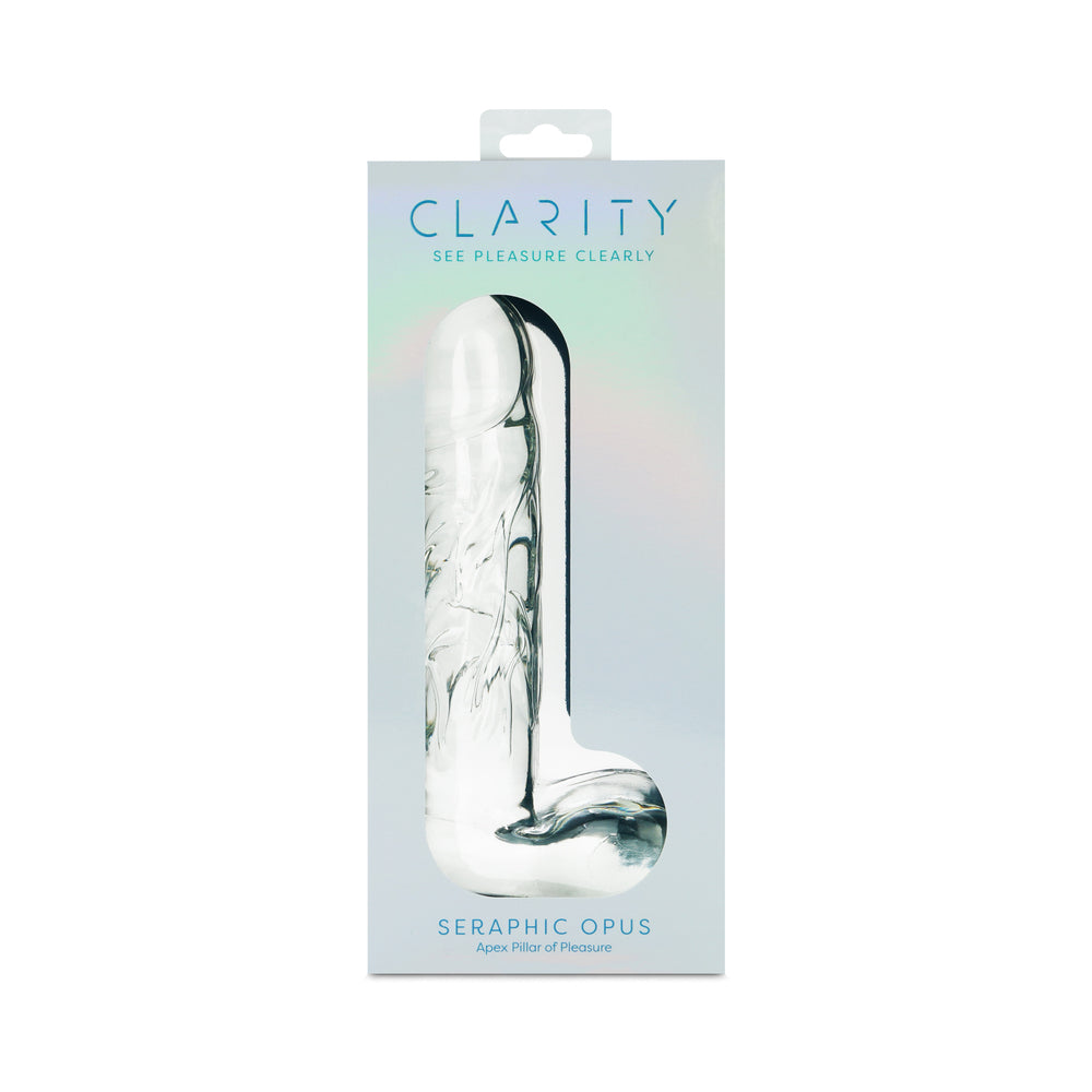 Clarity Seraphic Opus Glass Dildo