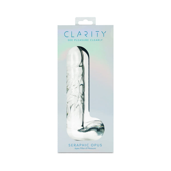 Clarity Seraphic Opus Glass Dildo