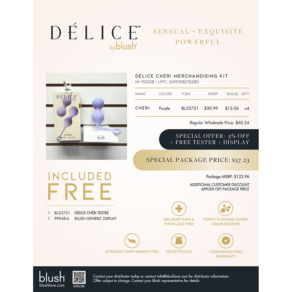 D©lice Ch©ri Merchandising Kit