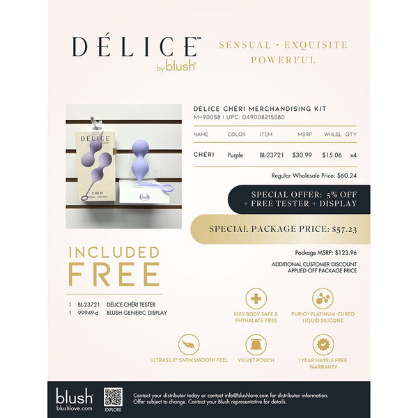 D©lice Ch©ri Merchandising Kit